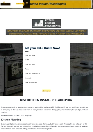 kitchen-install-philadelphia PPT