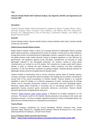 Global titanium dioxide1.docx