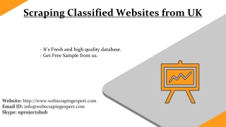 Scraping Classified Websites from UK