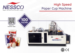 Tea coffee cup making machine