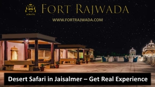 Are You Searching Best Jaisalmer Desert Safari?