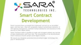 Perfect Smart Contract Development Partner