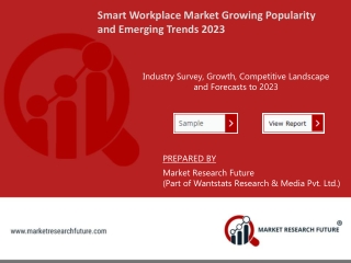 Smart Workplace Market May Set New Growth Story: Major Giants 2023