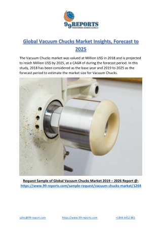 Global Vacuum Chucks Market Insights, Forecast to 2025
