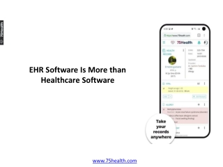 EHR Software Is More than Healthcare Software