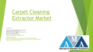Carpet Cleaning Extractor Market