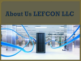 About Us LEFCON LLC