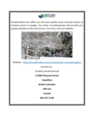 Snow Removal Langley Snowlimitless.com (1)