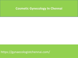 Best Urogynecologist In Chennai