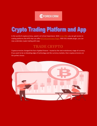 Crypto Trading Platform and App