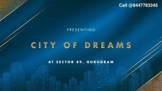 M3M City Of Dreams Sector 89, New Gurugram | The Best Place for a Better Living