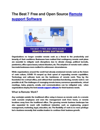 The Best 7 Free and Open Source Remote support Software-converted-converted