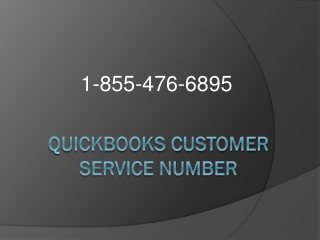 QuickBooks Customer Service Number 1-855-476-6895