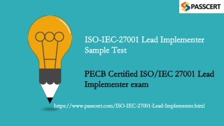 PECB ISO-IEC-27001 Lead Implementer Exam Dumps