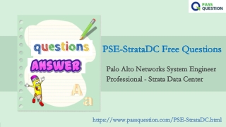 PSE-DataCenter Professional PSE StrataDC Exam Questions
