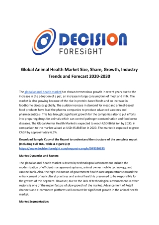 Global Animal Health Market.docx