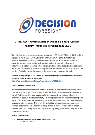 Global Autoimmune Drugs Market.docx