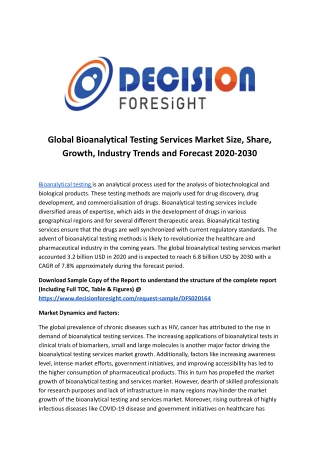 Global Bioanalytical Testing Services Market.docx