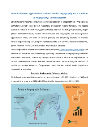 Angiography Catheters Market Overview