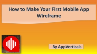 How to Make Your First Mobile App Wireframe-converted