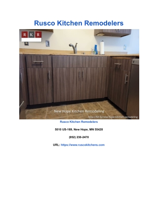 Rusco Kitchen Remodelers