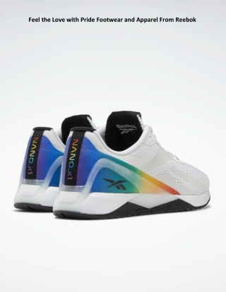 Feel the Love with Pride Footwear and Apparel From Reebok