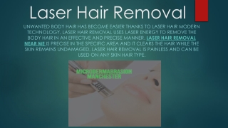 Laser Hair Removal Near Me