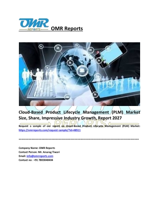 Cloud-Based Product Lifecycle Management (PLM) Market Size, Share, Report 2027