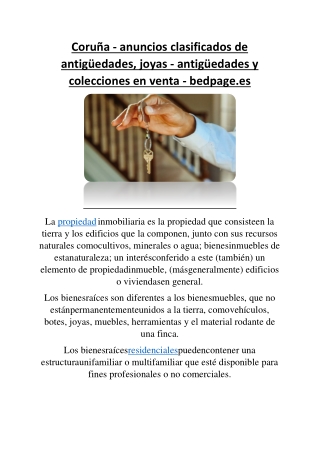 Coruña - anuncios clasificados de antigüedades, joyas - antigüedades y colecciones en venta - bedpage.es