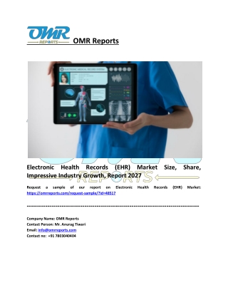 Electronic Health Records (EHR) Market Size, Share, Growth and Report 2027