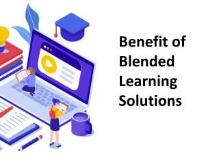 Blended e learning solutions