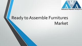 Ready to Assemble Furnitures Market