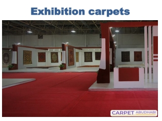Exhibition carpets