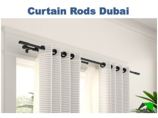 curtain rods dubai