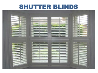 Shutter Blinds