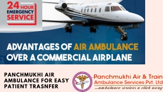 Get Service from Panchmukhi Air Ambulance in Chandigarh to Transfer