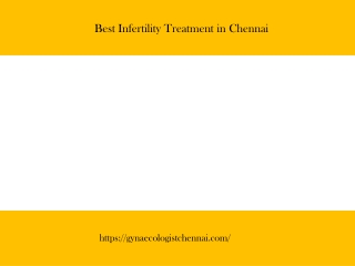 Best Infertility Treatment in Chennai