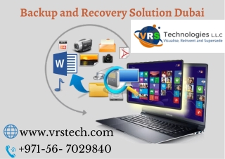 Reason to Have Backup Installation Services Dubai