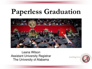 Paperless Graduation