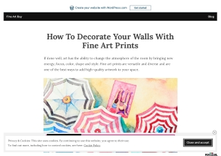 How To Decorate Your Walls With Fine Art Prints