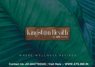 ATS Kingston Heath Sector 150, Noida | A Modern Expression Of Luxury |Brochure