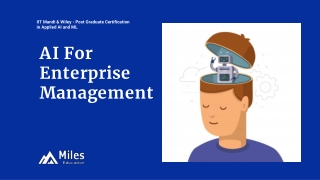 AI for Enterprise Management