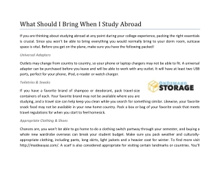 What Should I Bring When I Study Abroad-converted