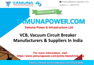 Vacuum Circuit Breaker (VCB) Manufacturers