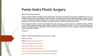 Ponte Vedra Plastic Surgery