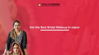 Get the Best Bridal Makeup in Jaipur