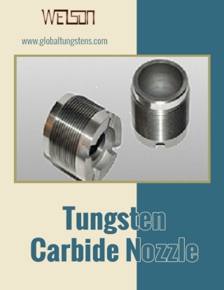 Why Use Tungsten Carbide Nozzle