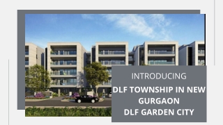 DLF Builders Floors At Garden City, DLF Builder Floors Sector 92 Construction St