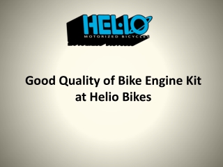 Good Quality of Bike Engine Kit at Helio Bikes