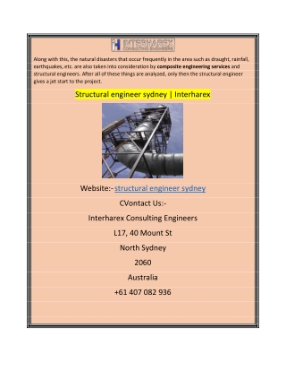 Structural engineer sydney  Interharex